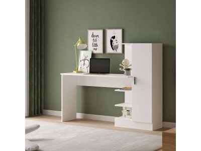 Бюро LAURA CT2-W (бяло)